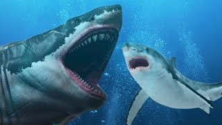 ホホジロザメはメガロドンが進化した姿？