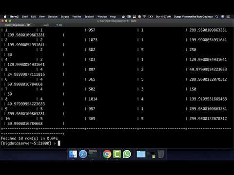Running Queries using Impala Shell