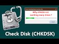 Why chkdsk is not working properly in working 10 - Tamil