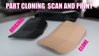 Part Cloning Scan and Print with CR Scan Raptor - No CAD or Post Processing - Begode T4 Mud Guard