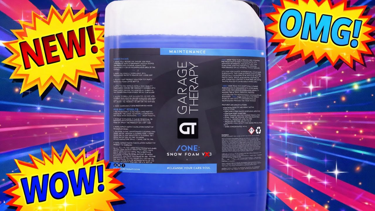  🚗🫧 FIRST TIME USING Garage Therapy /ONE Snow Foam V3 – Honest First Wash & Impressions 🫧🚗