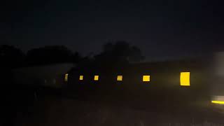 WB NSI rolling into New Iberia tonight with BNSF power.