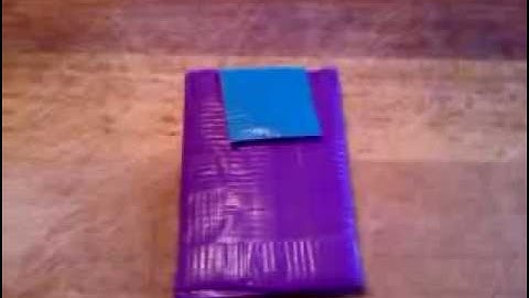 Duct tape ipod case
