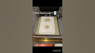 3d printed  iPod classic part 1 #guys3d