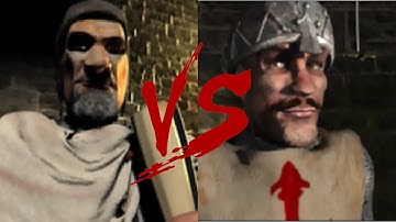 Stronghold Crusader  I Frederick vs Sheriff 1v1