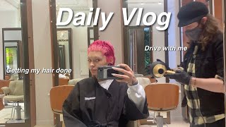 Daily vlog: getting my hair done, drive with me, decorating