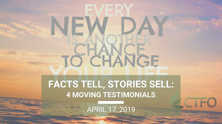 Facts Tell, Stories Sell: 4 Moving Testimonials fr...