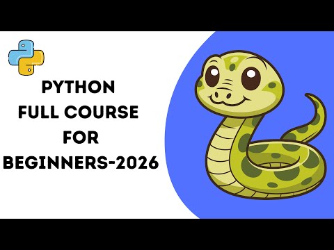 Lecture 1 : Python Full Course For Beginners 2026