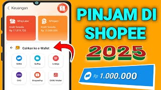 Cara Pinjam Uang Di Shopee Paylater 2025 - Pinjam  Di Shopee Pinjam Apakah aman