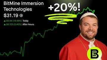 Bitmine is UP 20%! What happened? (BMNR Stock)