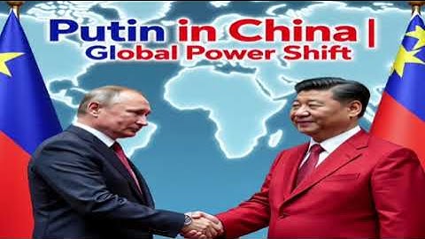 “Putin in China: SCO Summit Sparks Global Power Shift | Breaking News”
