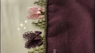 Çengelli Iğnede Fiyonk Oya Yapımı Anlatımlı.