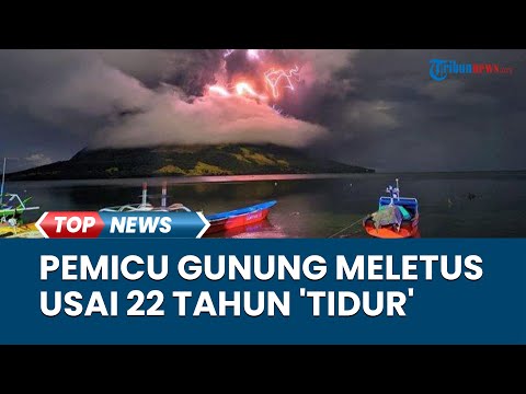 Terungkap Penyebab Gunung Ruang di Sitaro Sulut Meletus, Dipicu Gempa Tektonik di Maluku Utara