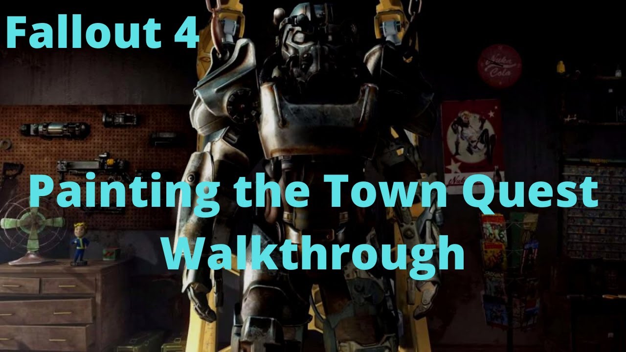 Fallout 4 Painting the Town Quest Walkthrough