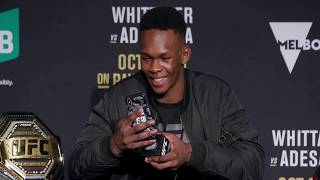 UFC 243 Israel Adesanya Post Fight Interview