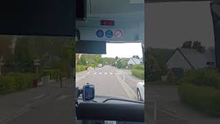 Daily bus ride in France 🚌#Strasbourg #France #Bus210 #Travel #Vlog #Shorts #LifeInFrance