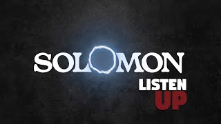 SOLOMON - listen up (Official Lyric & Chord Video)