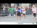 Almost at the Finish Line - Boston Marathon 2011