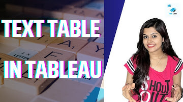 How To Create A Text Table In Tableau || Learn Text Table Using Tableau In Just 3 Min Like A Pro