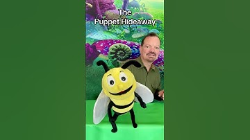 Puppet of the Day – Bumble Bee made by Just Qunseen – The Puppet Hideaway with Eric Thomsen