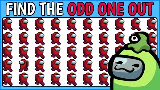 🌞✨💥AMONG US IMPOSSIBLE CHALLENGE: Find The Odd One Out!!💥✨🌞 ||🔪AMONG US EDITION🔪||
