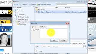 Create and Organize Site Bookmarks || Web Browser screenshot 1