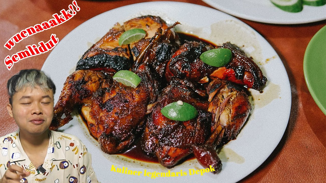AYAM BAKAR KUAH KHAS DEPOK! AYAM BAKAR CHRISTINA, KULINER LEGENDARIS