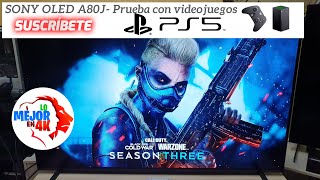 Lo Mejor En 4K Leoni Ruiz Videos Sony OLED A80J - ¡ La probamos con PLAYSTATION 5 y Xbox SERIES X ! - Un contraste alucinante!!