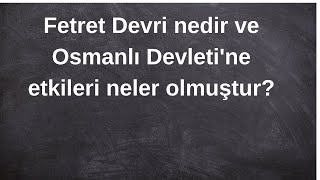 Fetret Devri Nedir Ve Osmanlı Devletine Etkileri Neler Olmuştur? 10. Sinif Tari̇h 1. Dönem Yazili