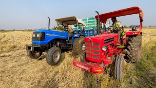 Sonalika Di 60 Rx With Big Tralla | Mahindra 275 Di Xp Plus Eicher 242 Tractor Loading Paddy Dhan