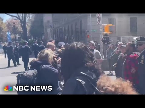 Dozens of pro-Palestinian protesters arrested at Yale