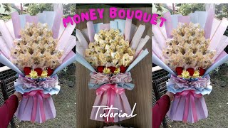 How to make "Money Bouquet" with fresh flowers/Easy Tutorial for beginners