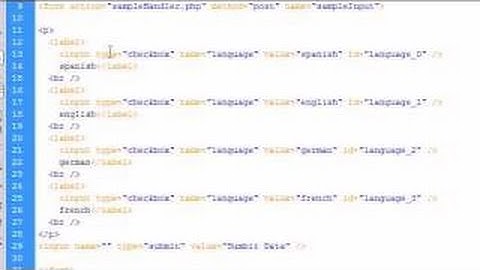 Dreamweaver CS4 Tutorial - 22 - Forms and Checkboxes
