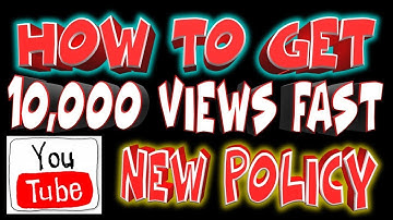 100% working - How to get 10K views in 7 Days | Get more views and make money with YouTube channel