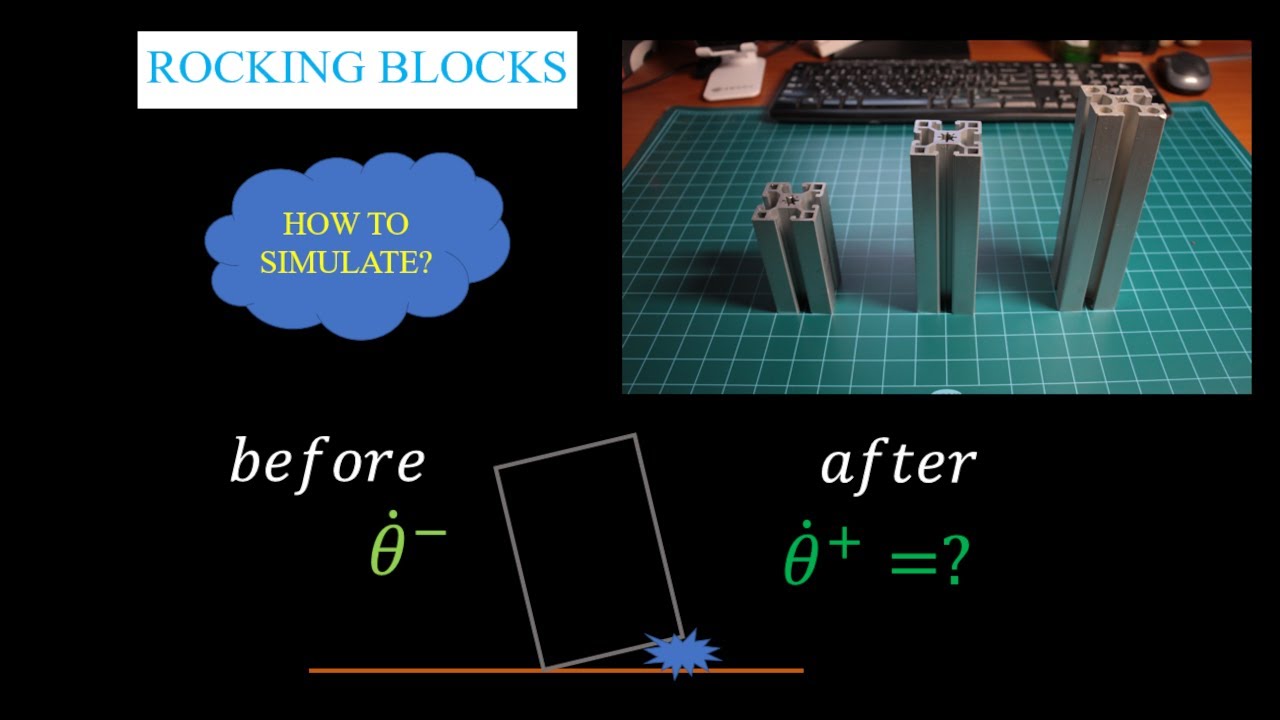 ROCKING BLOCKS - MATLAB - YouTube