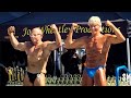 Bodybuilders over 70 years old compete in venice