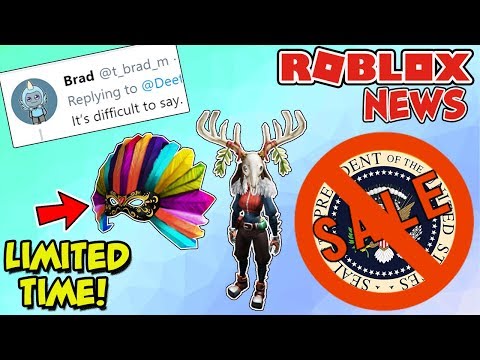 Roblox News New Limited Time Item Hurry Strange Survey - roblox on twitter these antlers will be deer to you