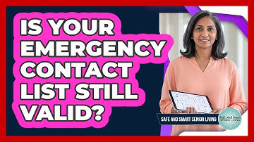 Is Your Emergency Contact List Still Valid?