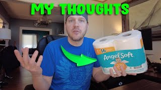 Angel Soft® Toilet Paper Review - NOT ALL TP Is the same!
