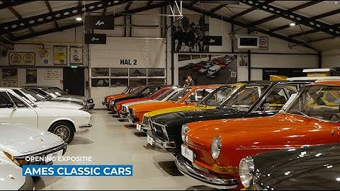 Opening Ames Classic Cars expositie in Buren