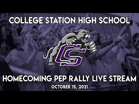 College Station High School Pep Rally - HOMECOMING - Oct. 15, 2021