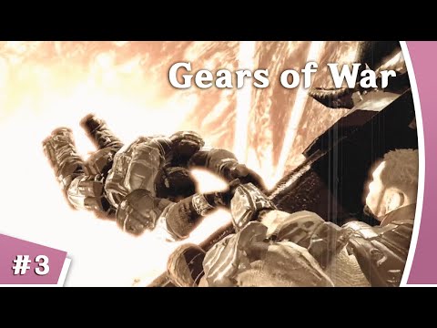 Gears of War [Стрим-прохождение] #3 (запись с чатом)
