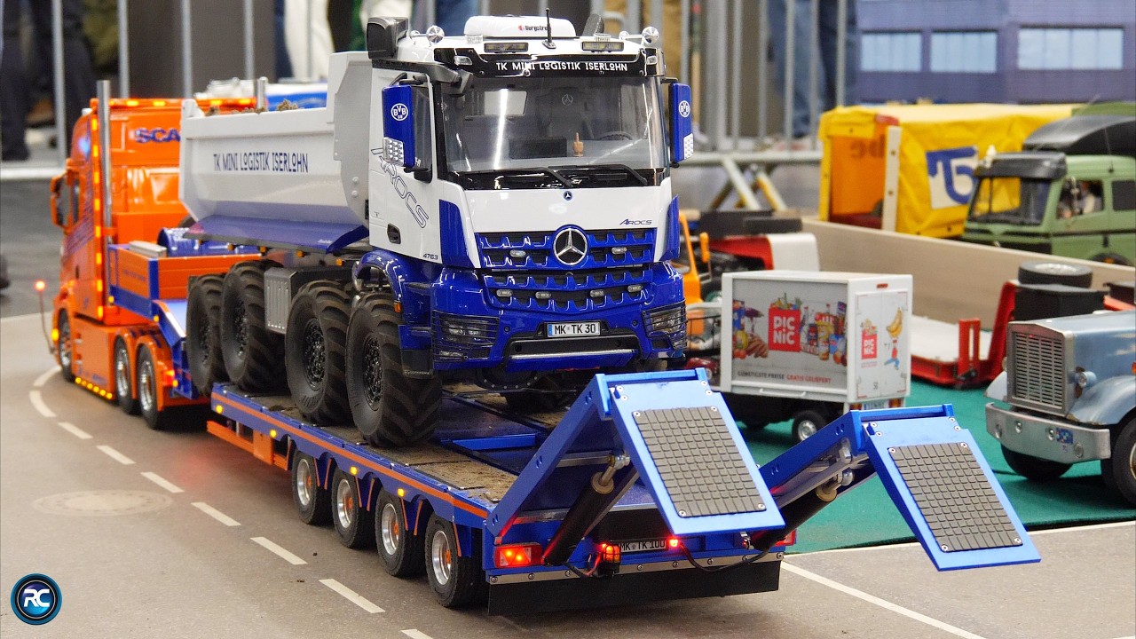 RC Heavy Haulage in Miniature! 🚛💨 The Detail is Insane! - RC