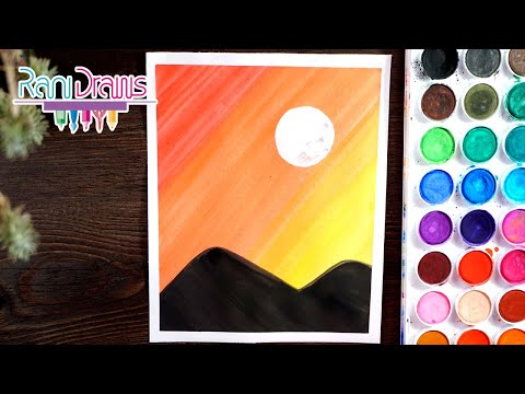 Video: Cómo Dibujar Un Dibujo En Acuarela