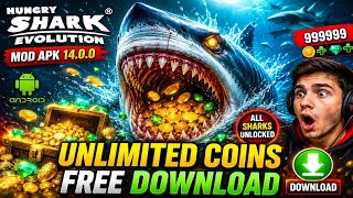 🐋 Hungry Shark Evolution MOD APK v14.0.0 Download for Android with Unlimited Coins, Gems screenshot 4