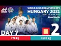 Day 7 - Tatami 2: World Judo Championships Hungary 2021