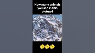 How many animals in the picture? #puzzlebits #logicpuzzles #visiontest