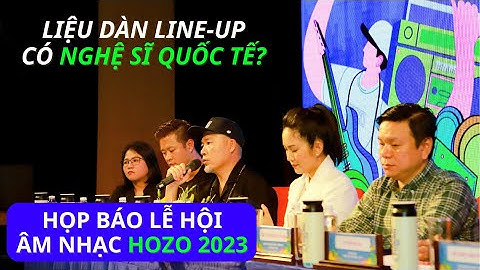 HOZO 2023 - Liên hoan Âm nhạc Quốc tế TPHCM quay trở lại với nhiều đổi mới