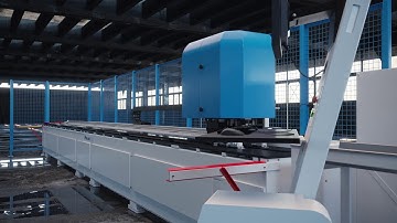 The Pro-Fab CNC-11LZ Automated Thermal Break Insertion System