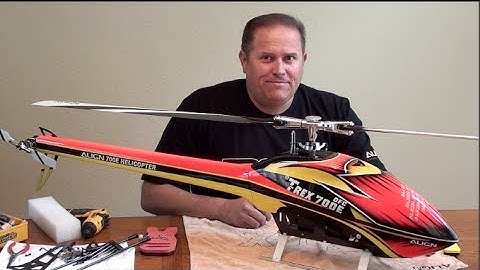 700E Speed Conversion using a Trex 700E PRO DFC